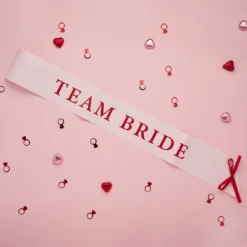 Ordensband Team Bride Rosa