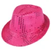 Paljetthatt Gangster Rosa