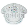 Paljettkeps Bride med Pärlor