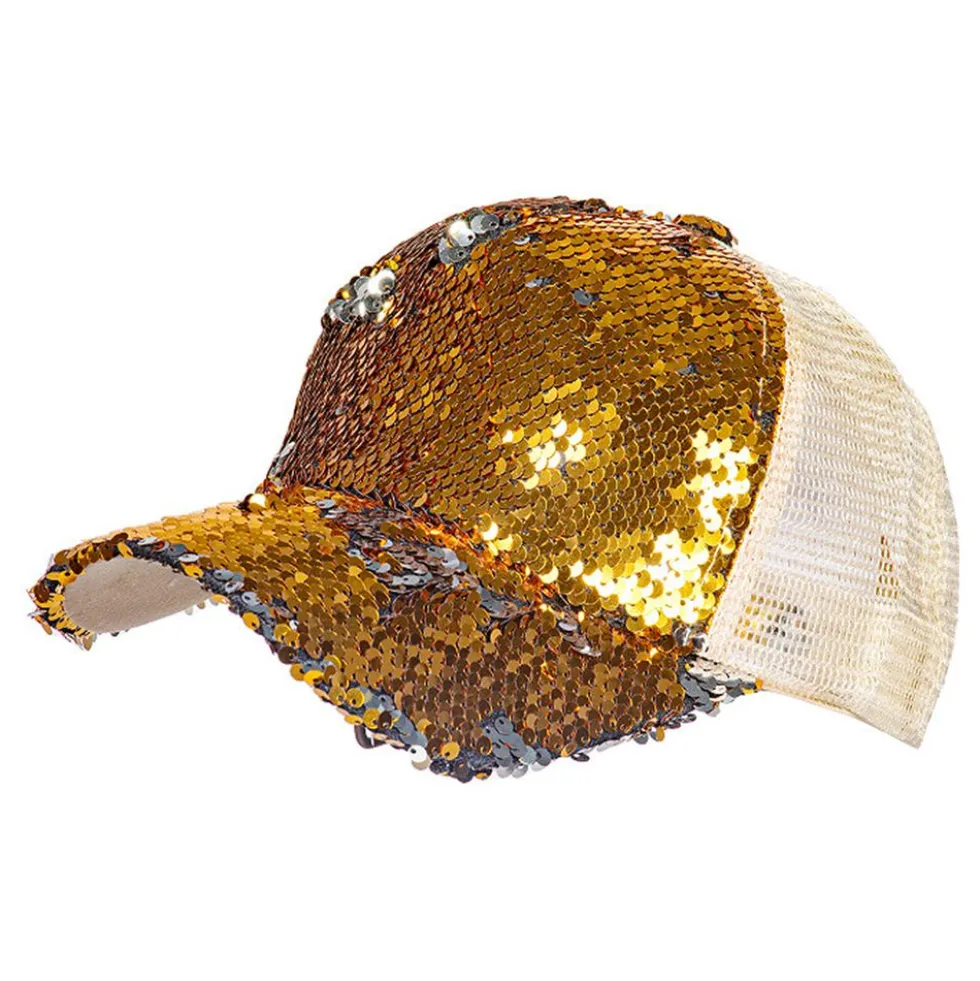 Paljettkeps Guld