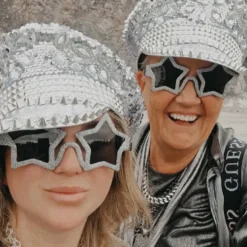 Paljettkeps med Nitar Silver