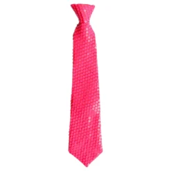 Paljettslips Neonrosa