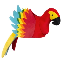 Papegoja Regnbågsfärgad Hatt