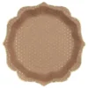 Pappersassietter Prickiga Brun/Guld