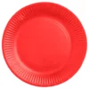 Pappersassietter Röd