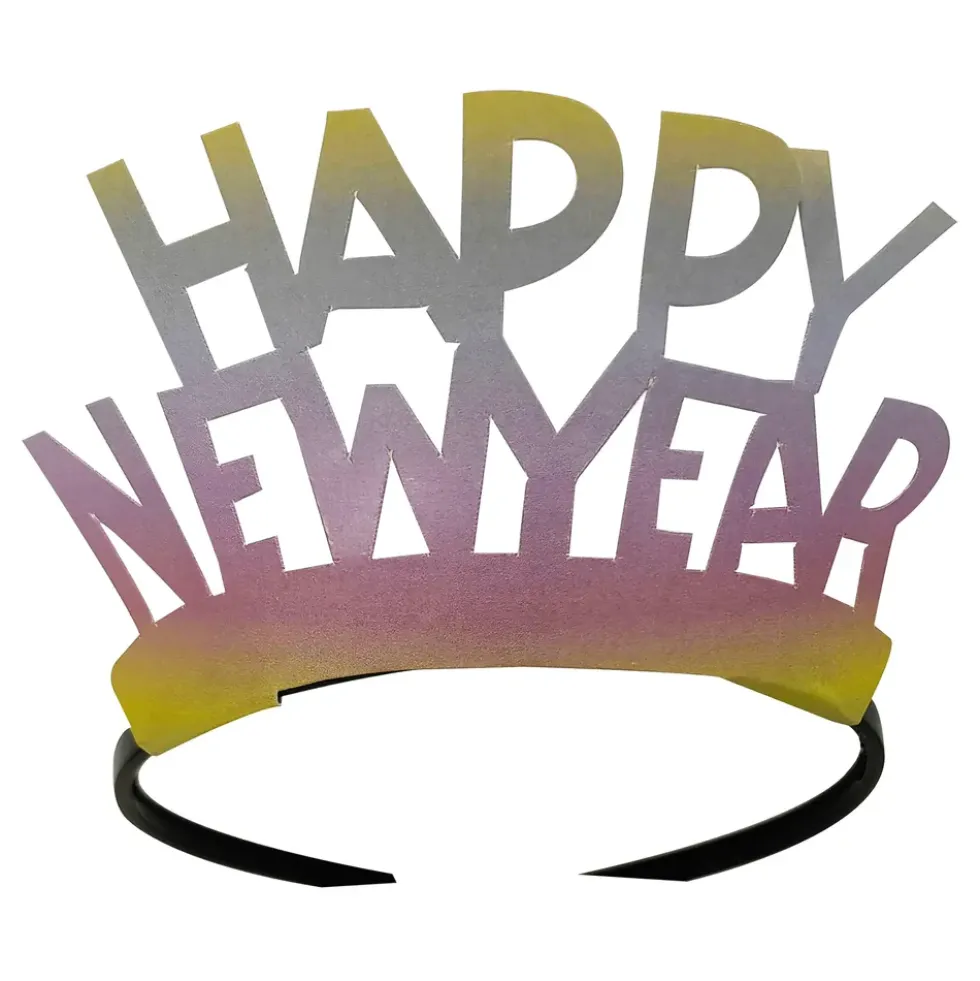 Pappersdiadem Happy New Year