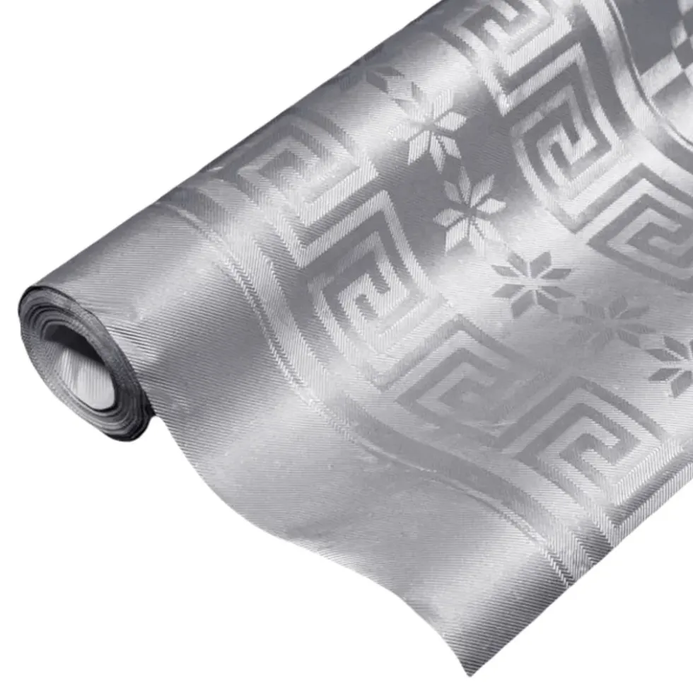 Pappersduk Damast Silver