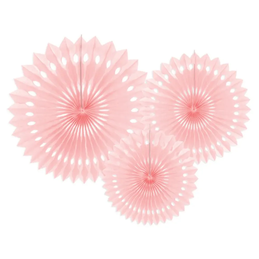 Pappersfjädrar Rosa