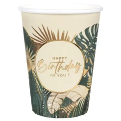 Pappersmuggar Birthday Jungle Vert