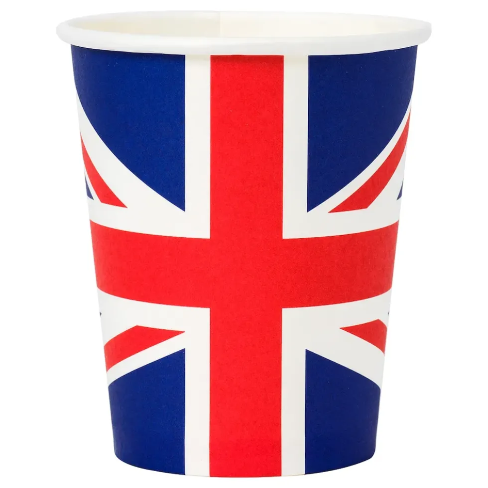 Pappersmuggar Brittiska Flaggan