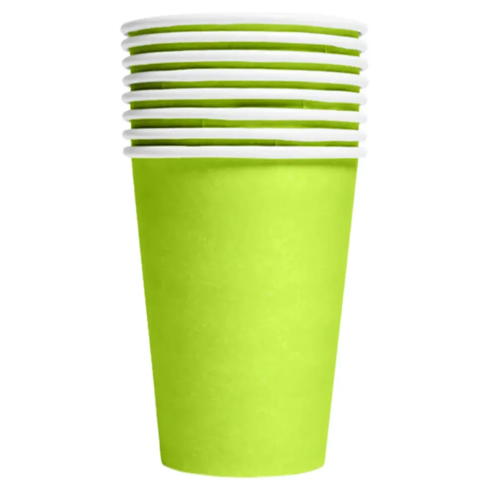 Pappersmuggar Limegröna