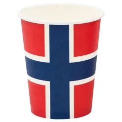 Pappersmuggar Norska Flaggan