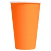 Pappersmuggar Orange Stora