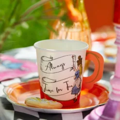 Pappersmuggar Tea Party Alice Wonderland