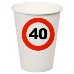 Pappersmuggar Trafikskylt 40