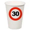 Pappersmuggar Trafikskylt 30