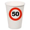 Pappersmuggar Trafikskylt 50