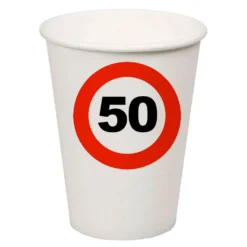 Pappersmuggar Trafikskylt 50