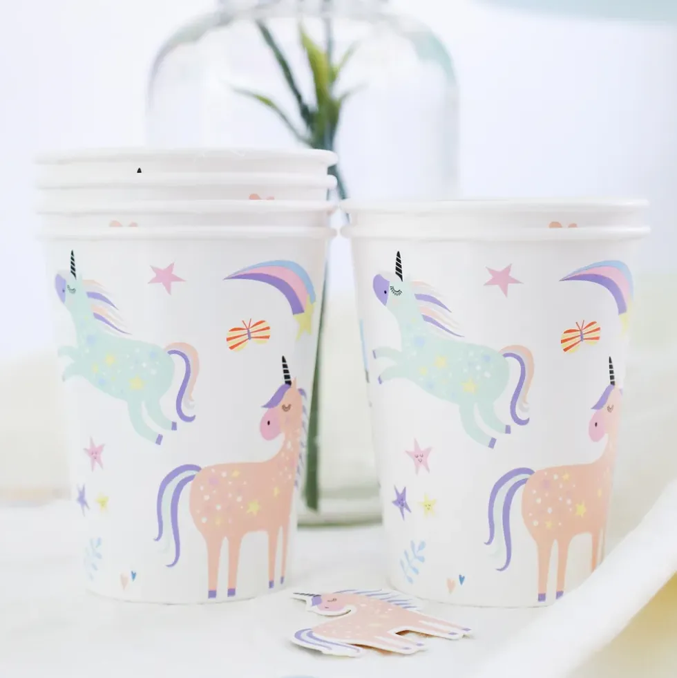 Pappersmuggar Unicorns & Rainbows