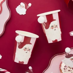 Pappersmuggar Vintage Tomte