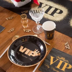 Pappersmuggar VIP Svart/Guld
