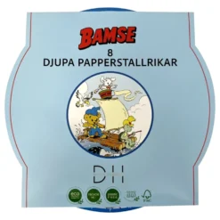 Pappersskålar Båt Bamse