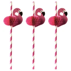Papperssugrör Flamingos