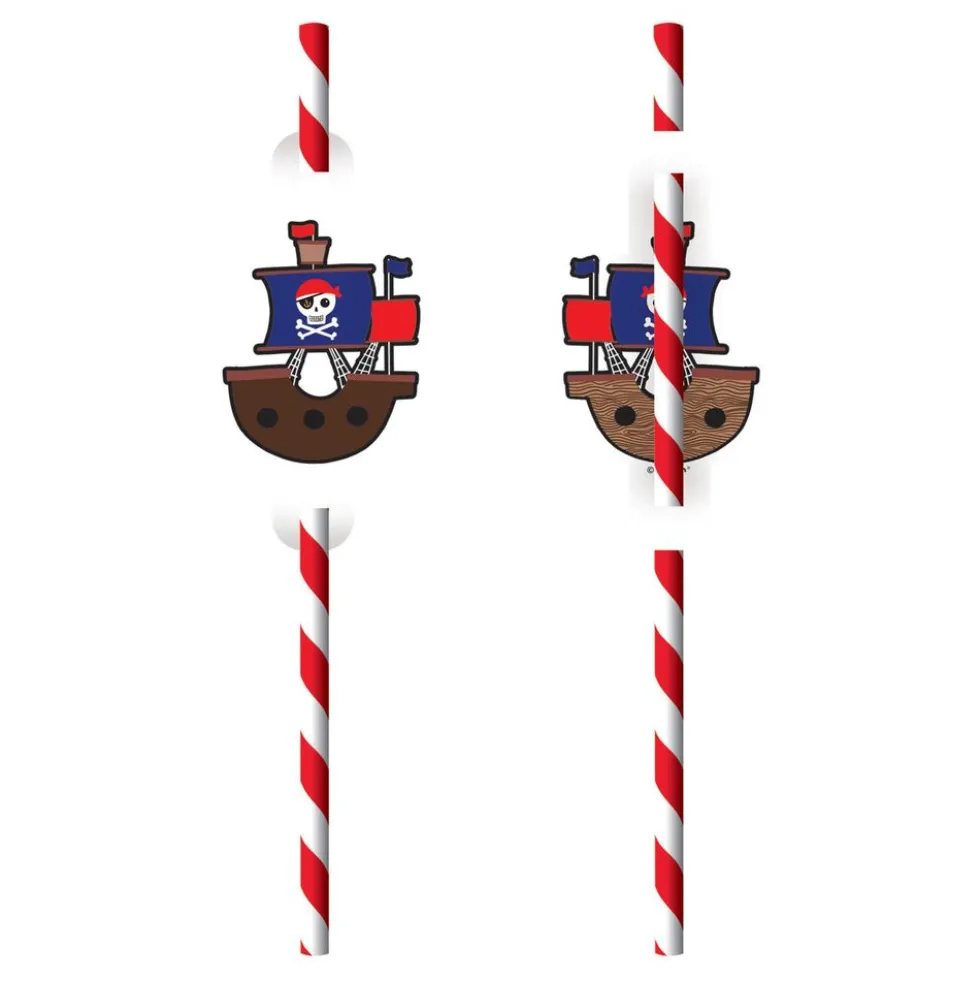 Papperssugrör Piratkalas