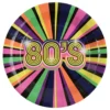 Papperstallrikar Back to the 80's