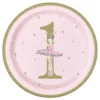 Papperstallrikar Ballerina 1 år
