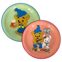 Papperstallrikar Bamse