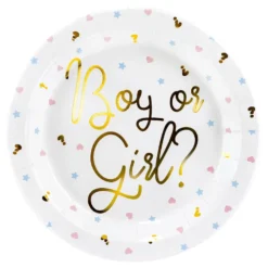 Papperstallrikar Boy or Girl