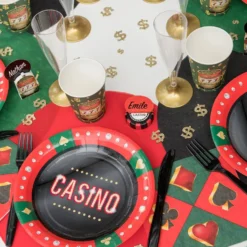 Papperstallrikar Casino