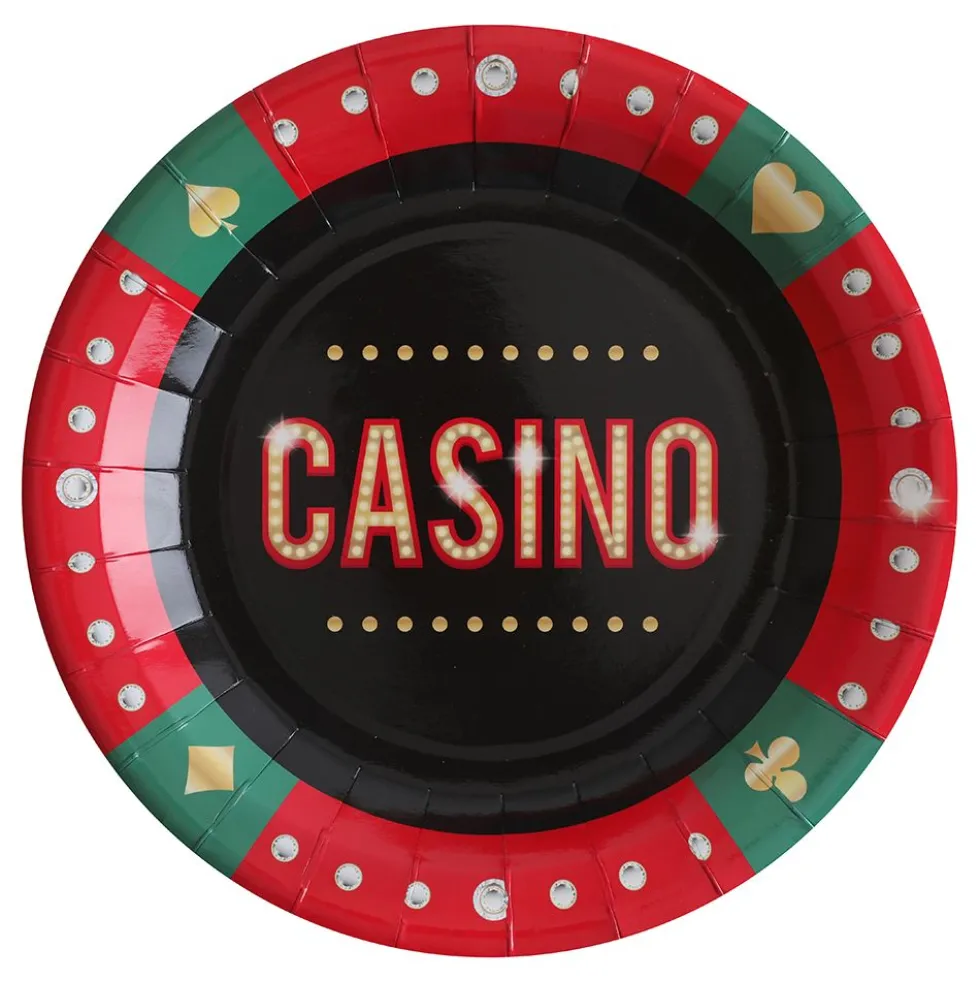 Papperstallrikar Casino