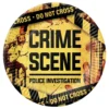 Papperstallrikar Crime Scene