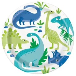 Papperstallrikar Dinosaurier