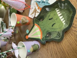Papperstallrikar Dinosaurier T-Rex