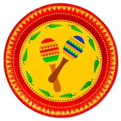 Papperstallrikar Fiesta