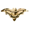 Papperstallrikar Fladdermus Guld Metallic