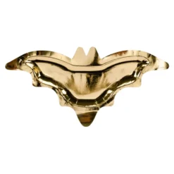 Papperstallrikar Fladdermus Guld Metallic