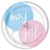Papperstallrikar Gender Reveal He & She