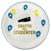 Papperstallrikar Grattis till Studenten
