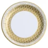 Papperstallrikar Guld Ornament