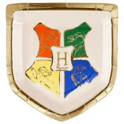 Papperstallrikar Harry Potter™ Hogwarts Sköld