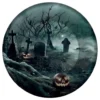 Papperstallrikar Kyrkogård Halloween