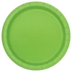 Papperstallrikar Limegrön