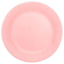 Papperstallrikar Ljusrosa