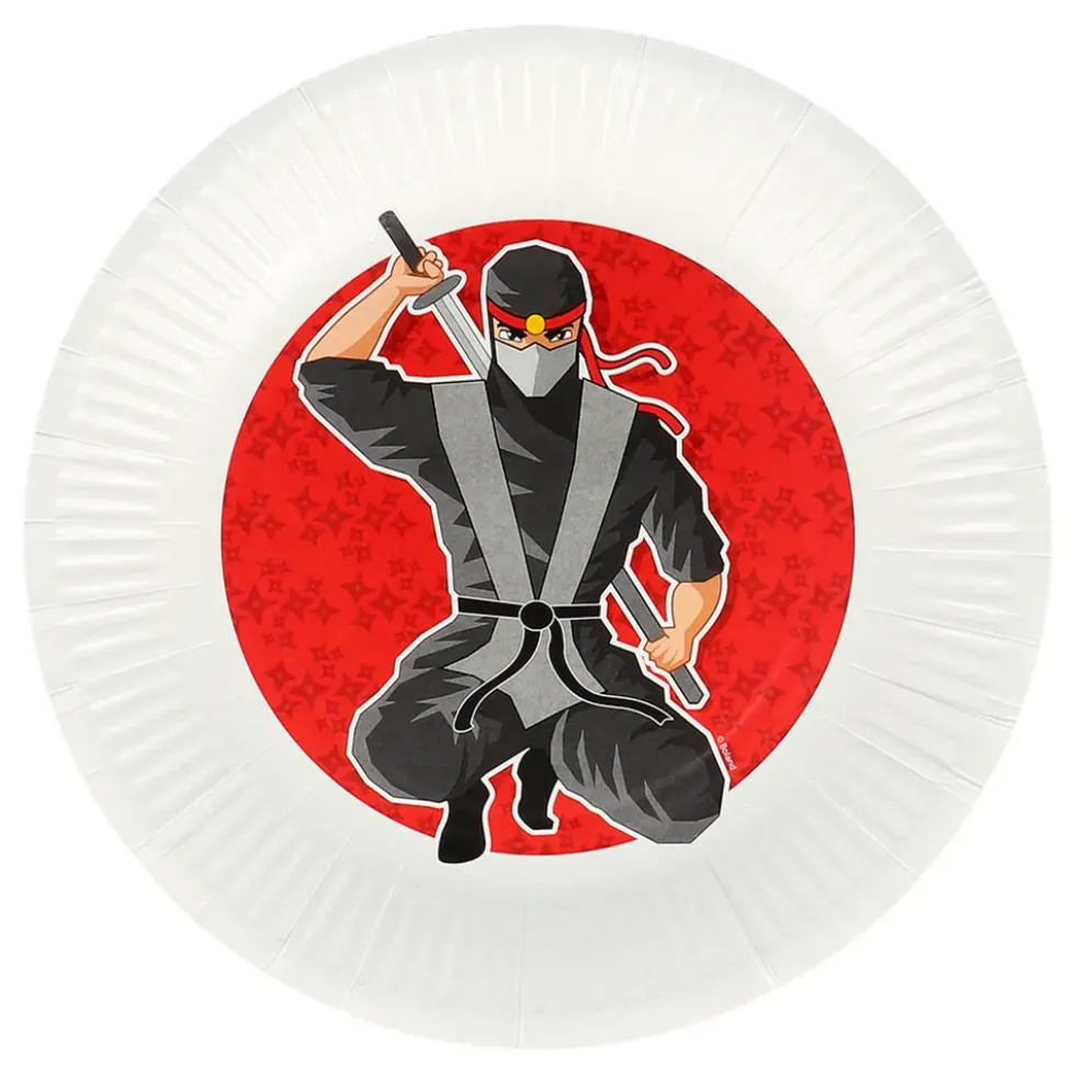 Papperstallrikar Ninja