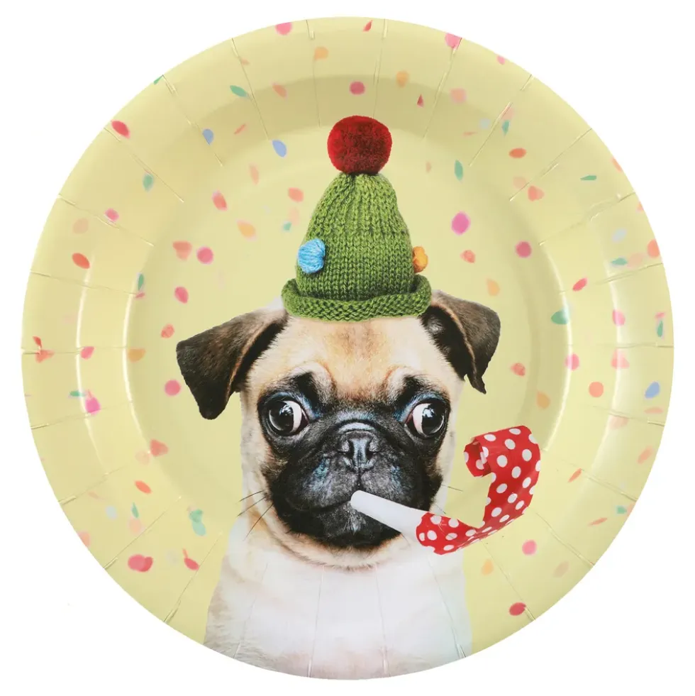Papperstallrikar Party Hund