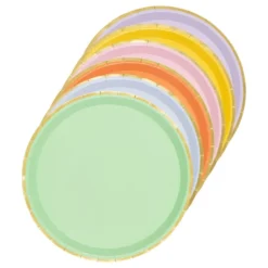 Papperstallrikar Pastell